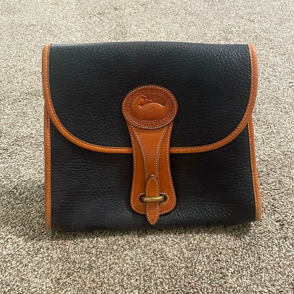 Dooney and Bourke Duck Crossbody Bag All Weather Leather